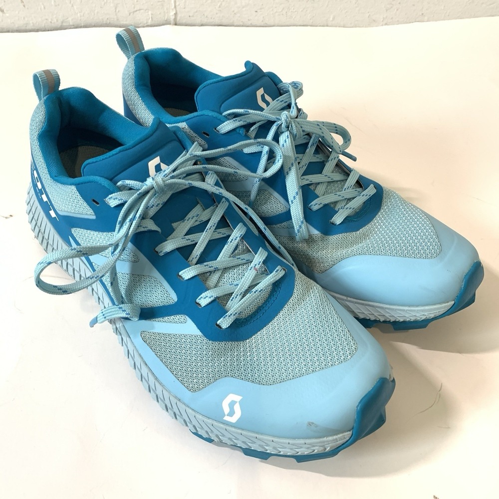 SCOTT Womens 10 Supertrac 2.0 Trail Running Shoes Teal Blue